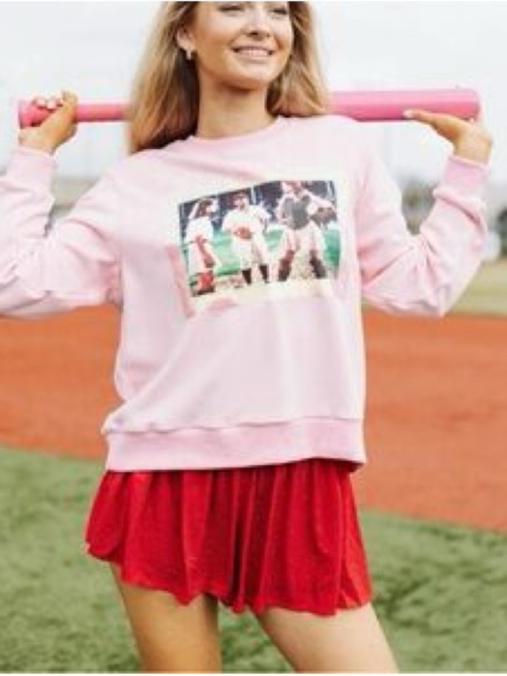 Queen of Sparkles Sweatshirt League of Their Own Large